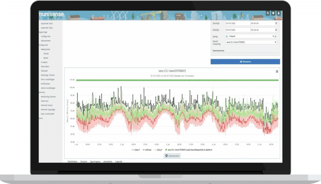Diensten - Geluidsmetingen